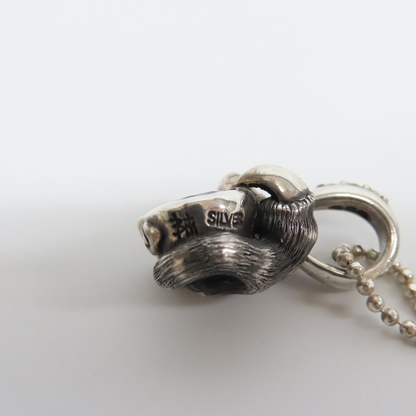 実際に弊社で買取させて頂いたBloody Mary/ブラッディマリー 四神 白虎 ペンダントトップ/チェーン付きの画像 4枚目