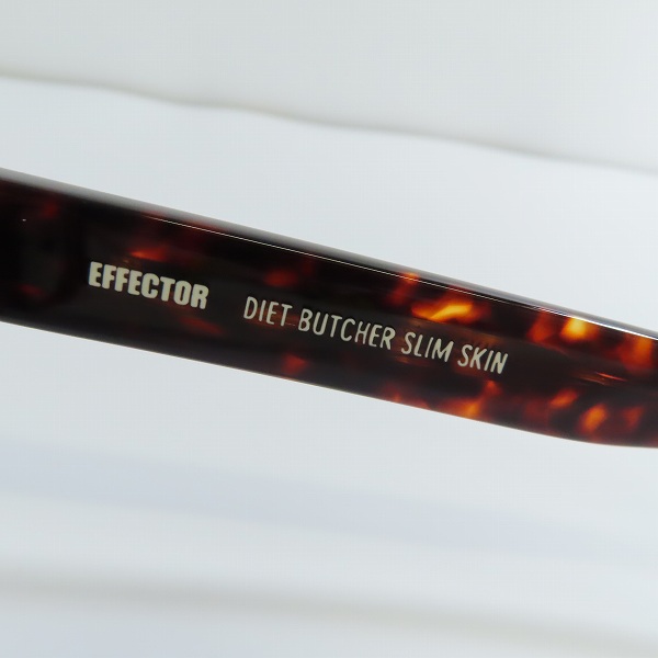 実際に弊社で買取させて頂いたEFFECTOR×DIET BUTCHER SLIM SKIN/エフェクター×ダイエットブッチャースリムスキン DIRT 眼鏡/メガネフレームの画像 5枚目