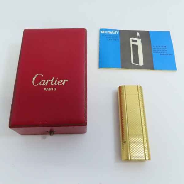 実際に弊社で買取させて頂いたCartier/カルティエ ローラー ガスライター ゴールド/金の画像 6枚目