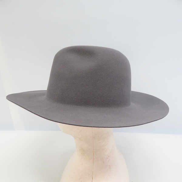 実際に弊社で買取させて頂いたCA4LA × KNOX/カシラ × ノックス クラッシャブルスーパーワイドブリム中折れハット No.NOX00408の画像 1枚目