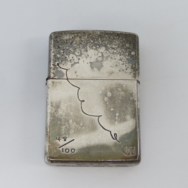 実際に弊社で買取させて頂いたZIPPO/ジッポー ポールスミス 落書きデザイン 100個限定 1999年製