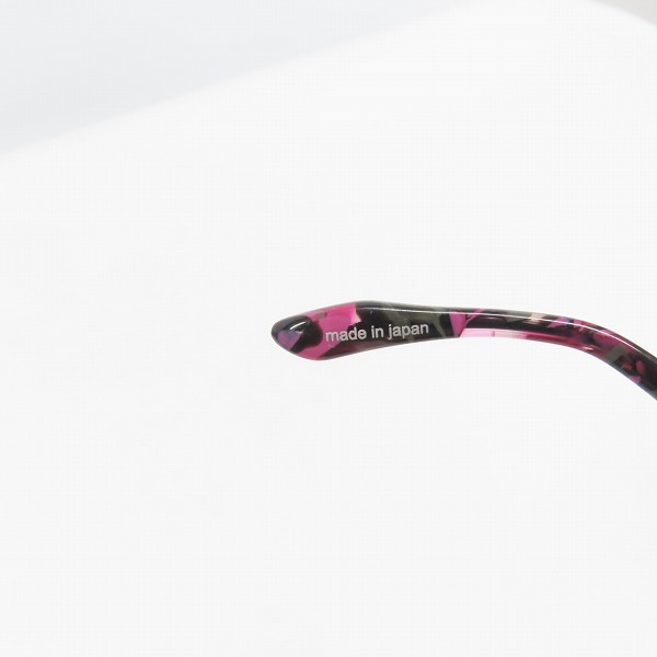 実際に弊社で買取させて頂いたLess than human/レスザンヒューマン アンダーリム メガネフレーム po6po10 59sの画像 6枚目