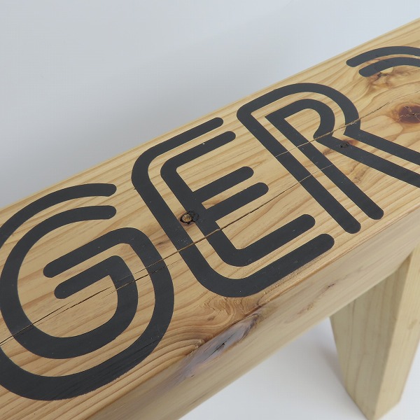 実際に弊社で買取させて頂いた【観賞用】CHALLENGER/チャレンジャー WOOD CHAIR/ウッドチェアー/椅子の画像 3枚目