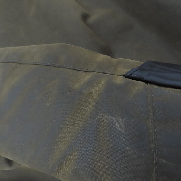 実際に弊社で買取させて頂いたBarbour×WHITE MOUNTAINEERING/バブアー×ホワイトマウンテニアリング FINHARA/フィンハラ ワックスジャケット/Lの画像 9枚目