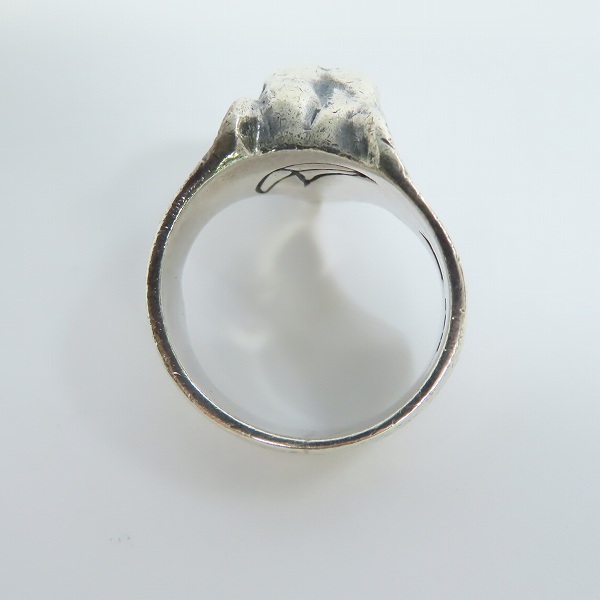 実際に弊社で買取させて頂いたCRAZY PIG/クレイジーピッグ スモールタイガーヘッド リング  17-18号の画像 4枚目