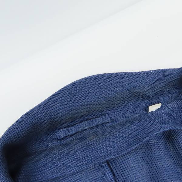 実際に弊社で買取させて頂いたTOMORROWLAND/トゥモローランド PILGRIM リネン/レーヨン テーラードジャケット/46の画像 6枚目