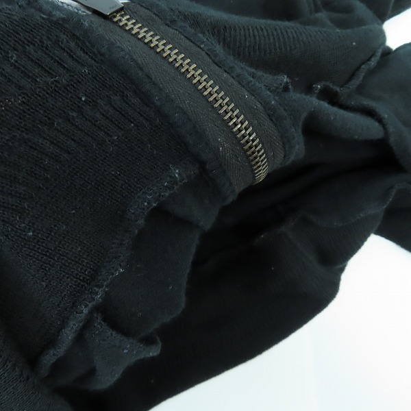 実際に弊社で買取させて頂いたDIET BUTCHER SLIM SKIN/ダイエットブッチャースリムスキン ジップアップパーカー/1の画像 5枚目