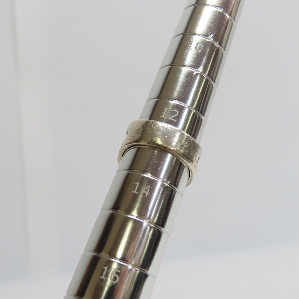 実際に弊社で買取させて頂いた【ギャラ付】CRAZY PIG/クレイジーピッグ CUTAWAY SKULL/カットアウェイ スカル リング 13号の画像 7枚目