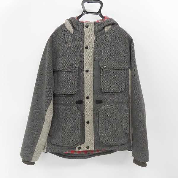 実際に弊社で買取させて頂いたWHITE MOUNTAINEERING/ホワイトマウンテニアリング GORE-WINDSTOPPER 2RAYER NEP TWEED MOUNTAIN PARKA ブルゾン/2