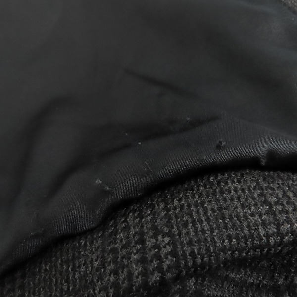 実際に弊社で買取させて頂いたkiryuyrik/キリュウキリュウ ウール 1B テーラードジャケット グレー系/Sの画像 6枚目