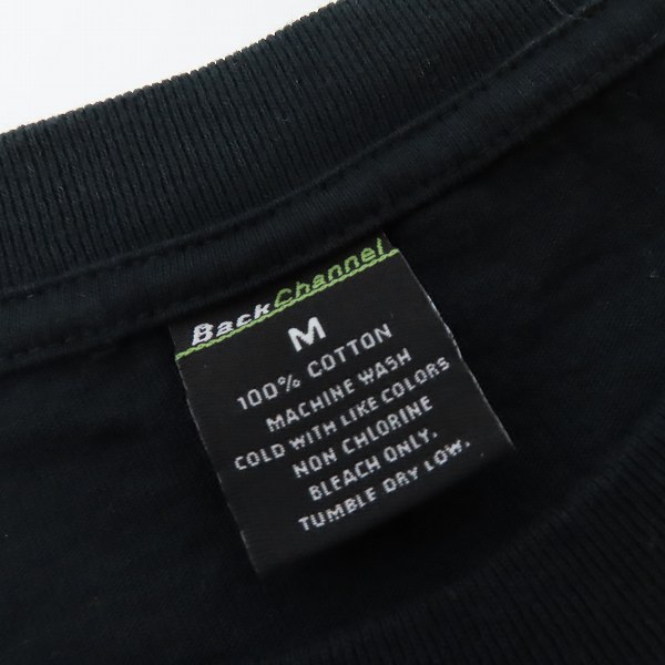 実際に弊社で買取させて頂いたBACK CHANNEL/バックチャンネル プリント Tシャツ Mの画像 2枚目