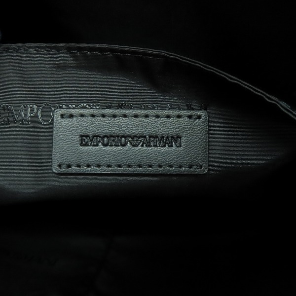 実際に弊社で買取させて頂いたEMPORIO ARMANI/エンポリオアルマーニ クラッチバッグ/セカンドバッグ ブラックの画像 4枚目