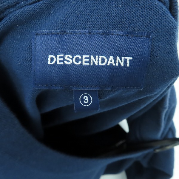 実際に弊社で買取させて頂いたDESCENDANT/ディセンダント クジラ刺繡 半袖カットソー/Tシャツ/3の画像 2枚目