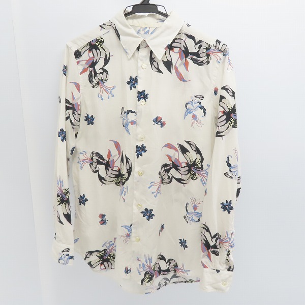 実際に弊社で買取させて頂いたPS Paul Smith/ピーエスポールスミス Lily プリントシャツ 112310/S