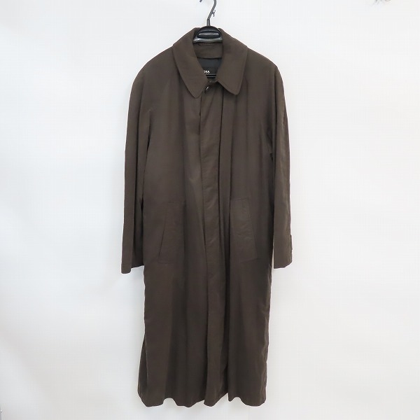 実際に弊社で買取させて頂いたHUGO BOSS/ヒューゴ・ボス ライナー付きロングコート/46