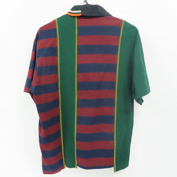 実際に弊社で買取させて頂いたkolor/カラー BEACON ボーダードッキング ポロシャツ/ラガーシャツ 21SBM T06233/1の画像 1枚目