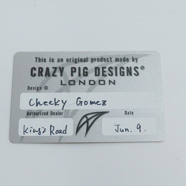 実際に弊社で買取させて頂いた【ギャラ付】CRAZY PIG/クレイジーピッグ CHEEKY GOMEZ/チーキーゴメス ペンダント #700の画像 7枚目