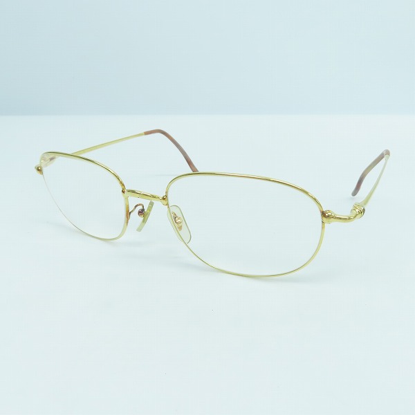 実際に弊社で買取させて頂いたCartier/カルティエ メガネ/アイウェア 度入り ゴールド