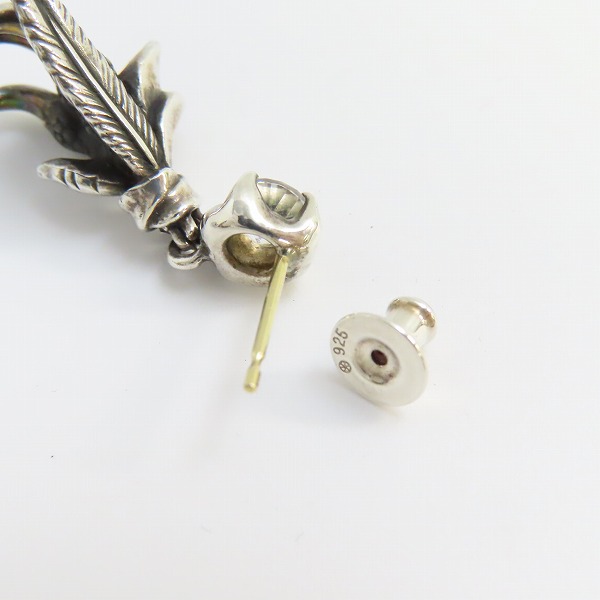 実際に弊社で買取させて頂いたBloody Mary/ブラッディマリー キングフィッシャーピアス かわせみの画像 4枚目