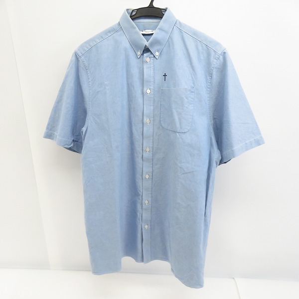 実際に弊社で買取させて頂いたGIVENCHY/ジバンシィ クロス刺繍 オーバーサイズ 半袖シャツ 16J 6014 319/38