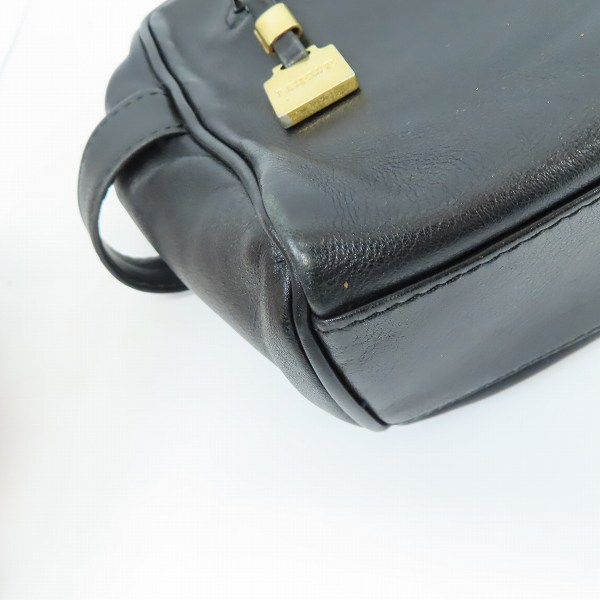 実際に弊社で買取させて頂いたLOEWE/ロエベ レザー ポーチ/クラッチバッグの画像 7枚目