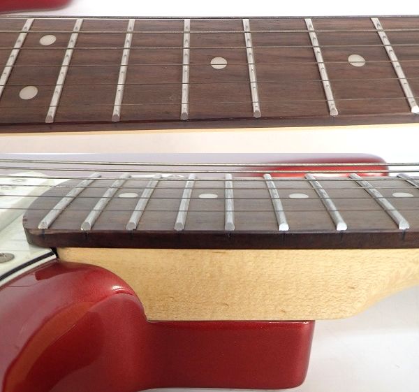 実際に弊社で買取させて頂いた★BUSKER'S/バスカーズ BSE/CAR ストラトキャスターType ソフトケース付 の画像 3枚目