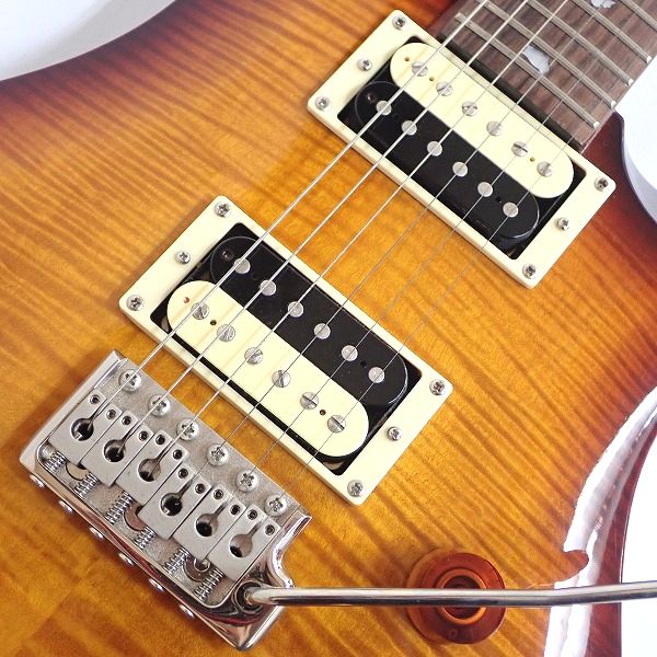 実際に弊社で買取させて頂いた★PRS/Paul Reed Smith/ポールリードスミス SE Custom 24 タップスイッチ搭載 バードインレイ ソフトケース付 の画像 5枚目
