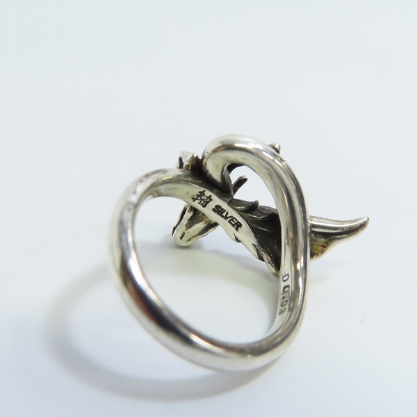 実際に弊社で買取させて頂いた【ギャラ付】Bloody Mary/ブラッディマリー アクア リング 蒼竜 11号の画像 5枚目