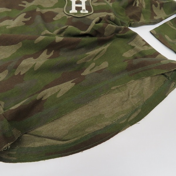 実際に弊社で買取させて頂いたHYDROGEN/ハイドロゲン パッチ付き迷彩長袖シャツ/Sの画像 7枚目