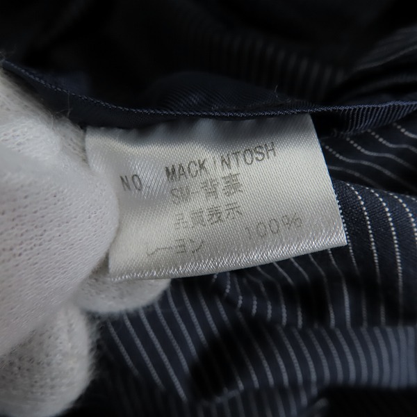 実際に弊社で買取させて頂いたMACKINTOSH/マッキントッシュ ストライプ スプリング コート/40の画像 3枚目