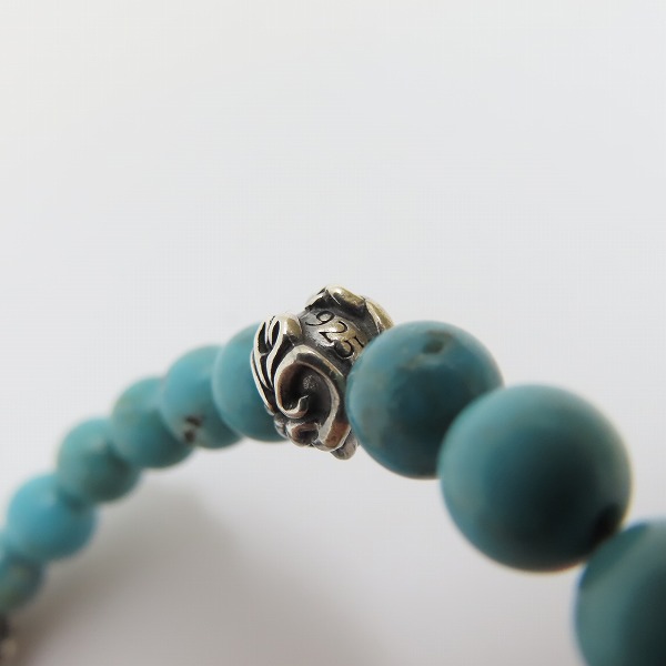 実際に弊社で買取させて頂いたSNAKED LOWS DEAL DESIGN/スネイキッドロウズ ディールデザイン SNAKE ROCK BRACE SILVER BALL ブレスレットの画像 4枚目