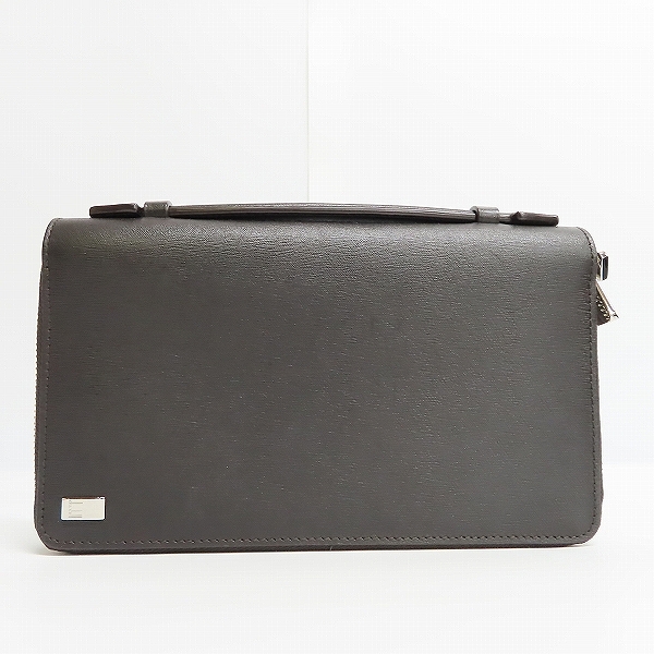 実際に弊社で買取させて頂いたdunhill/ダンヒル ダブルジップオーガナイザー セカンドバッグ