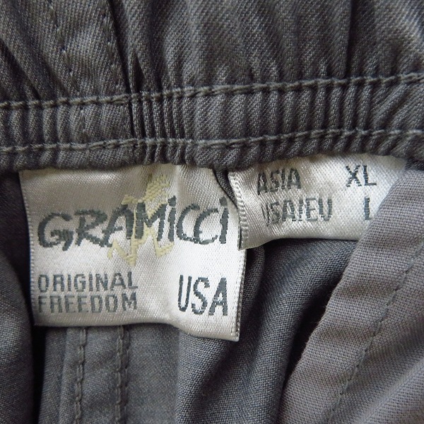 実際に弊社で買取させて頂いたGRAMICCI/グラミチ B:MING by BEAMS別注 ギャバミドルカットパンツ GMP-21S1726/XLの画像 3枚目