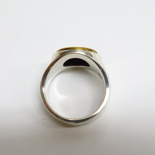 実際に弊社で買取させて頂いたDr.MONROE/ドクターモンロー コンチョカレッジリング 18号の画像 4枚目