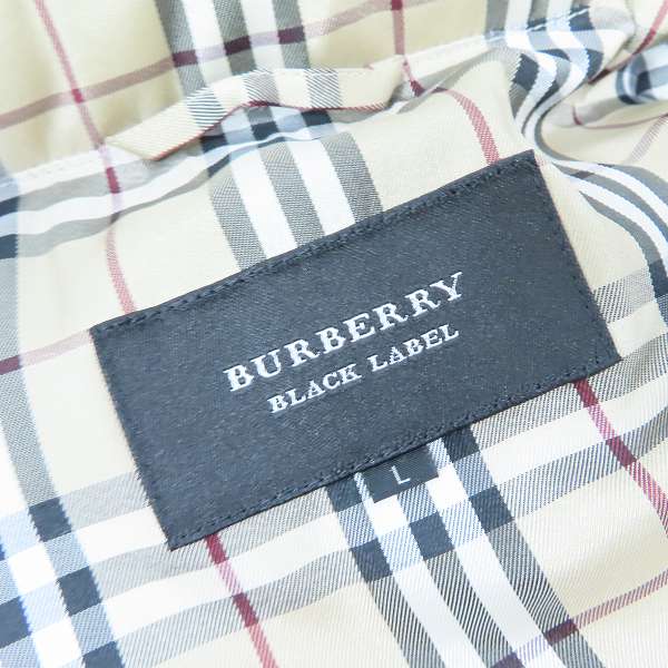 BURBERRY BLACK LABEL ベルベット ジャケット L 金ボタン BURBERRY BLACK LABELジャケットブラックL