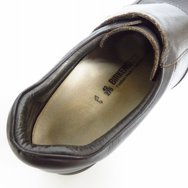 実際に弊社で買取させて頂いたBIRKEN STOCK/ビルケンシュトック ベルクロ レザーシューズ/27.0の画像 4枚目