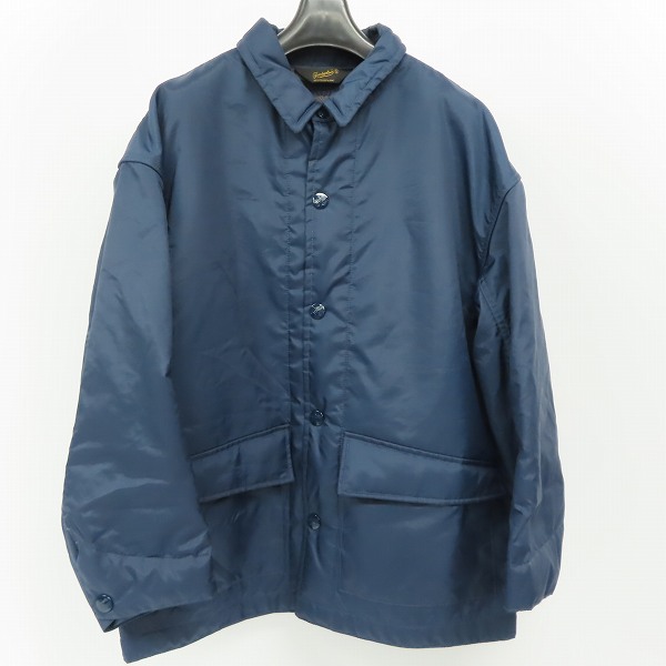 実際に弊社で買取させて頂いたTENDERLOIN/テンダーロイン 裏地ストライプ 中綿入りナイロンジャケット/S