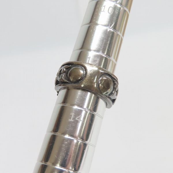 実際に弊社で買取させて頂いた【ギャラ付】LEATHERS & TREASURES/レザーズアンドトレジャーズ スクロールケルティックヴァインリング 13号の画像 7枚目