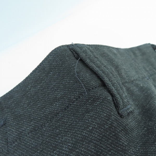 実際に弊社で買取させて頂いたuniform experiment/ユニフォームエクスペリメント 19SS SHARKSKIN SIDE POCKET TAPERED PANTS UE-190041/4の画像 5枚目