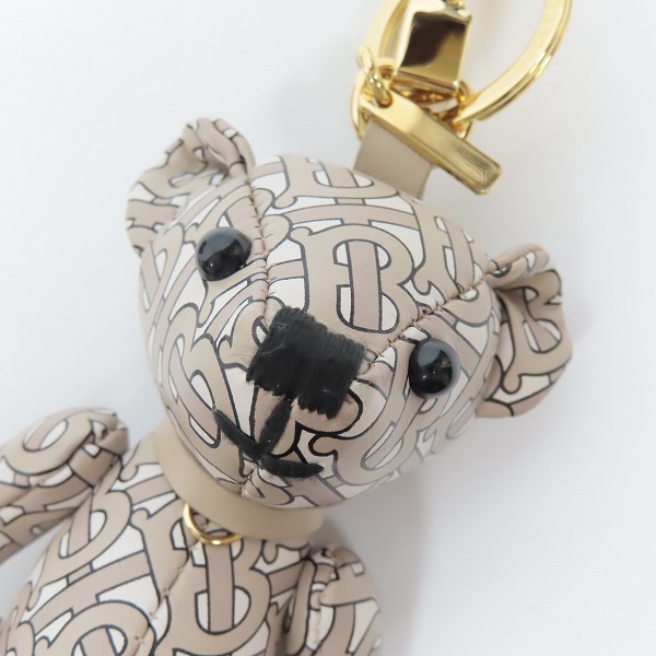 実際に弊社で買取させて頂いたBURBERRY/バーバリー トーマスベア レザー チャーム/キーホルダーの画像 6枚目