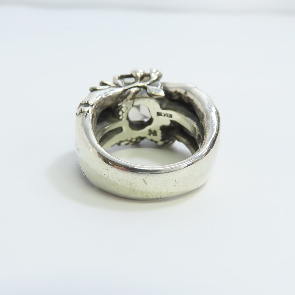 実際に弊社で買取させて頂いた【ギャラ付】Bloody Mary/ブラッディマリー Grow Ring/グロウ リング アッシュカラークォーツ/21号の画像 3枚目