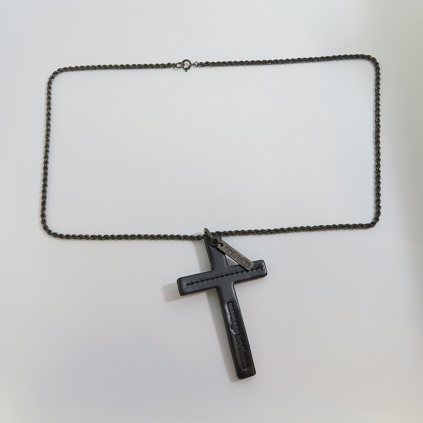 実際に弊社で買取させて頂いたMOON AGE DEVILMENT/ムーンエイジデビルメント レザークロスネックレスの画像 7枚目