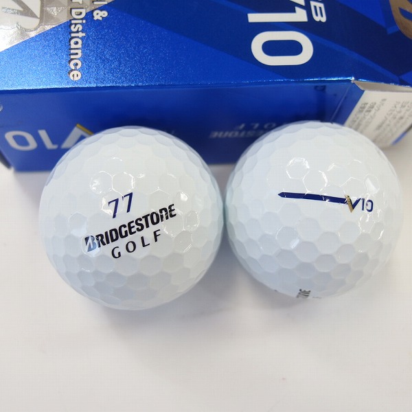 実際に弊社で買取させて頂いた【未使用/オウンネーム入含】Titleist プレステージ/BRIDGESTONE TOUR B V10 ゴルフボール 1ダースの画像 2枚目