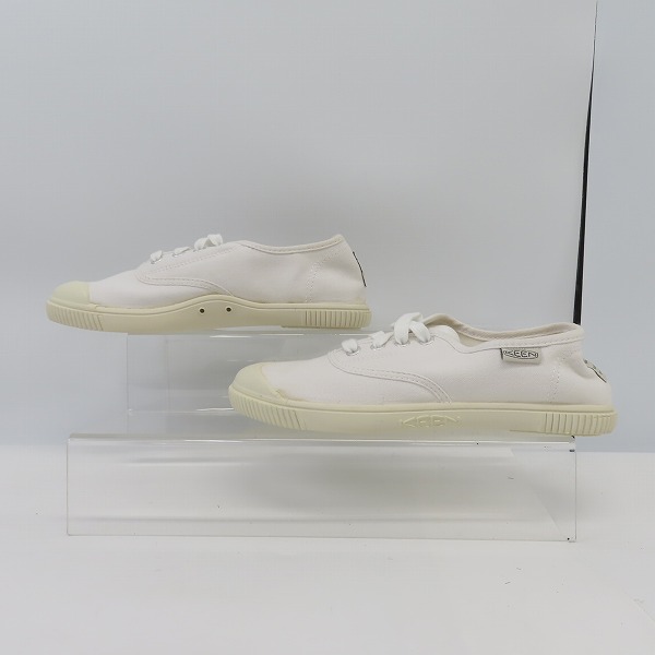 実際に弊社で買取させて頂いたKEEN/キーン MADERAS OXFORD/マデラス オックスフォード ローカット スニーカー ホワイト/23.0の画像 3枚目