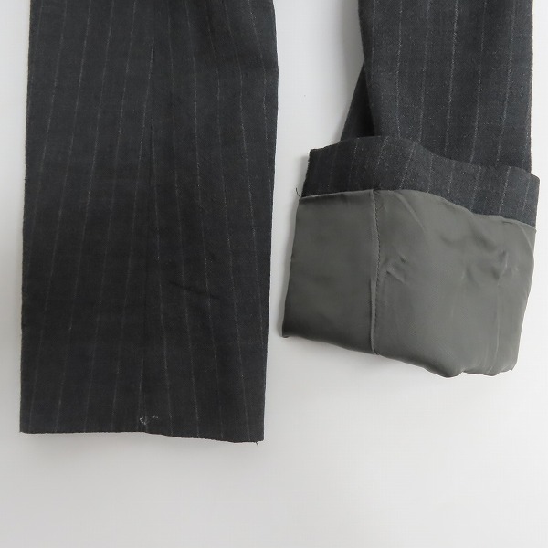 実際に弊社で買取させて頂いたHYSTERICS/ヒステリックス ストライプ ジャケット グレー/Fの画像 5枚目