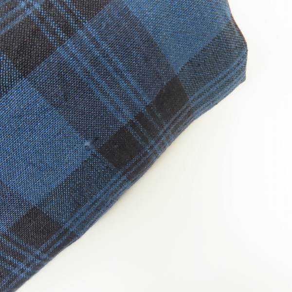 実際に弊社で買取させて頂いたPaul Smith/ポールスミス リネン チェック柄スラックス 925N/80の画像 5枚目