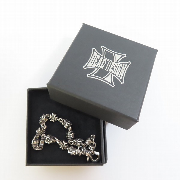 実際に弊社で買取させて頂いたDEAL DESIGN/ディールデザイン  タイニーライオンブレスレットの画像 4枚目