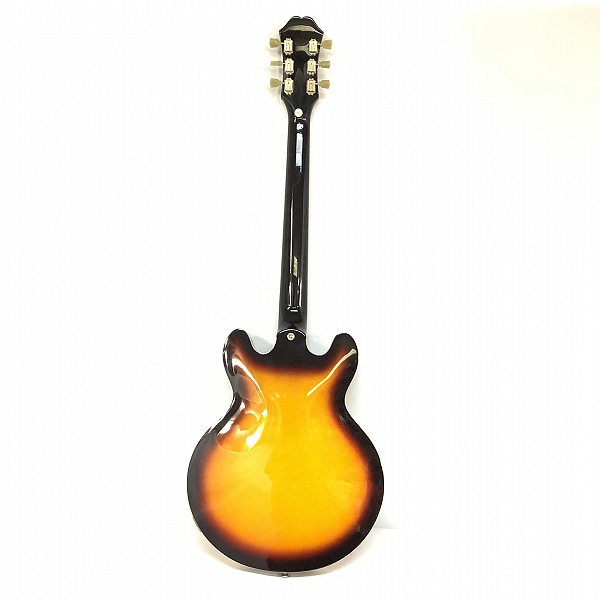 実際に弊社で買取させて頂いた★Epiphone/エピフォン Dot  ES-339 Vintage Sunburst セミアコ エレキギターの画像 8枚目