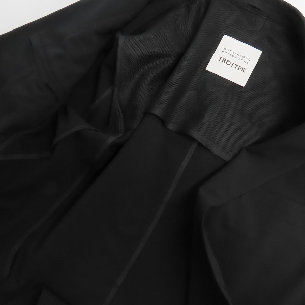 実際に弊社で買取させて頂いたMACKINTOSH PHILOSOPHY/マッキントッシュフィロソフィー×GRAMICCI/グラミチ ジャケット ブラック/40の画像 2枚目