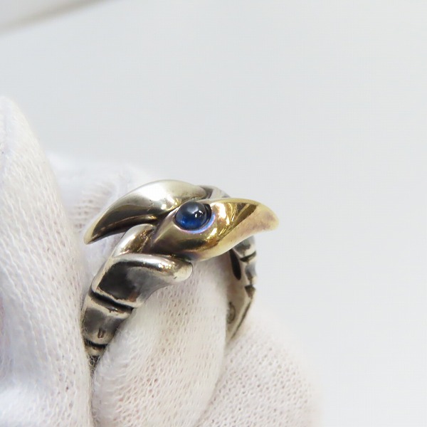 実際に弊社で買取させて頂いた【ギャラ付】Bloody Mary/ブラッディマリー K18 スシュムナーリング/17号の画像 7枚目